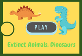 Extinct Animals game quiz online